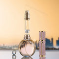 2023 Premium 5ml Luxury Leather Mini Pocket Size Travel-Size Refillable Aluminum Perfume Spray Bottle