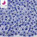 HY2129 Royal Blue Flower Sequins Beaded  Bridal French Lace Wholesale Price Laces Fabrics Bulk Lace Fabric