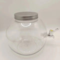 Portable Eco-Friendly Plastic Beverage Dispenser with Spigot Vehicle-Powered for Outdoor Use at Parties & Summer Events