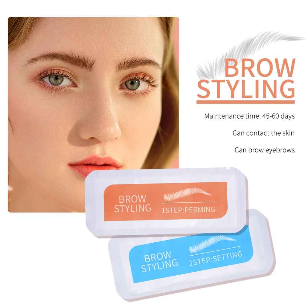 Brow Lamination Kit Thickens the Eyebrows Queratina De Cejas Curling Deep Eyebrow Keratin Improve Eyebrow Shape