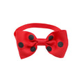 Wholesale Stocked Italian Polka Dot Dog Pet Bow Tie