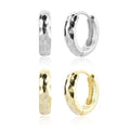 FUAMAY Classic 925 Sterling Silver Snake Hoop Earrings 18K Gold Plated Zircon Unisex Diywith Snakes