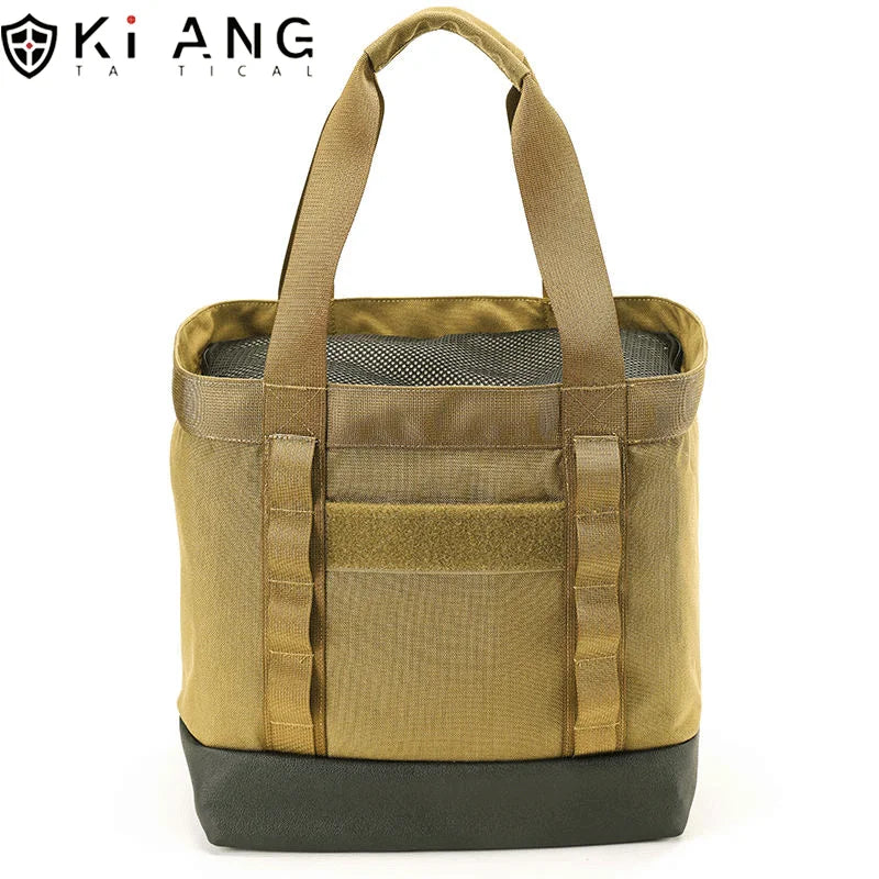 New Product Custom Heavy Duty Camping Gear Stackable Tote Utility Tactical Tool Bag 20L Tote Bag