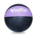 Home Gym Fitness Equipment Durable Anti-resistance Double-Color 2kg Rubber Fitness Sand Filled Heavy Duty Medicine Ball