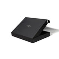 Custom Black Color Printed Mailing Apparel Box Corrugated Shipping Gift Boxes with logo Packaging
