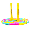 Physical Education Gym Adjustable Length 1 Inch Classic Tangle Free Segmented Hard Beaded Skipping Jump Rope for Kids Adults