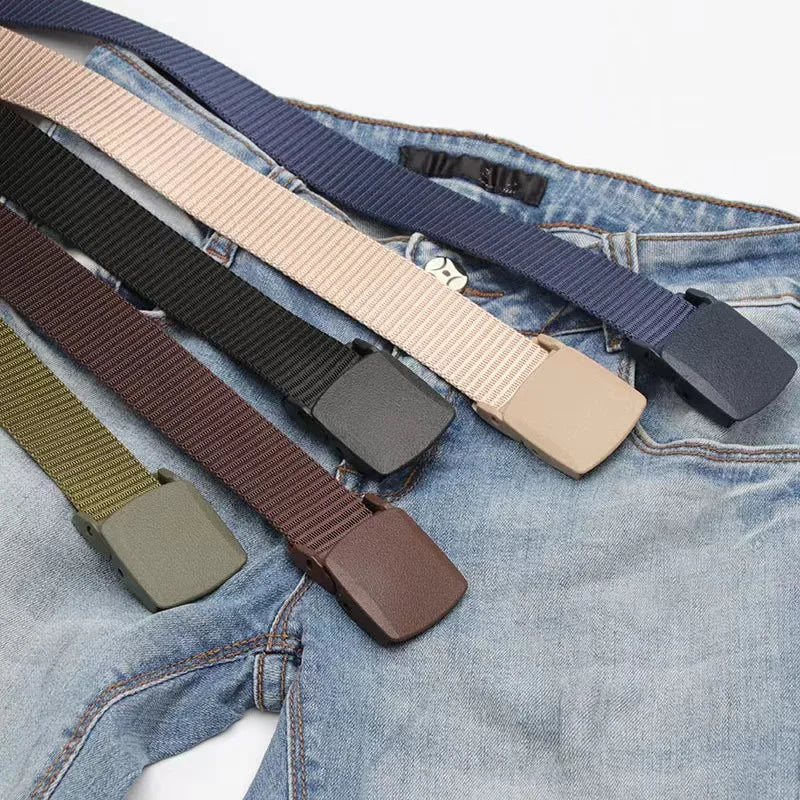 New Outdoor Tactical Sports Belt Men's and Women's Belt High-quality Quick-drying Plastic Hypoallergenic Belt