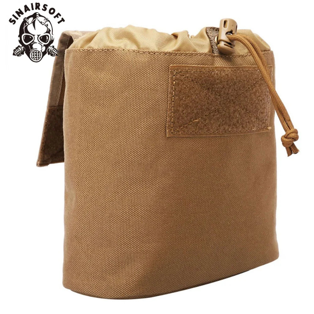 Tactical Foldable Molle Dump Pouch  Recovery Magazine Pack Outdoor Hunting Waist Pouch Utility Tool Accessory Bag