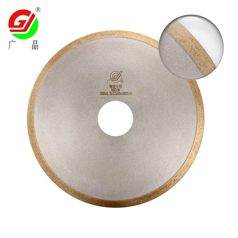 Hot Sale 12 Inch 300mmSmooth Cutting Diamond Saw Blade Pottery Tile Diamond Cutting Ceramic Disk