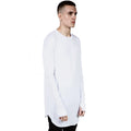 Hip Hop Streetwear Hole Man Tshirt Wholesale Fashion T Shirt Men Autumn Long Sleeve Oversize Design Hold Hand T-Shirts