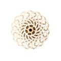 Parametric Wavy Wooden Wall Decor Decorative Wall Art Wood Laser Cut Service Natural Modern Art