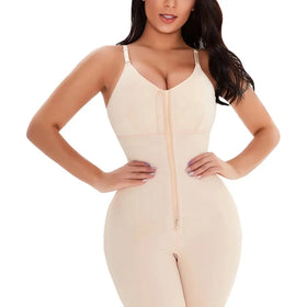 2023 Tummy Control Butt Lifter Belts Colombianas Zipper Open Crotch Full Body Shaper Plus Size Shapewear for Women