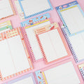 Creative Cartoon Cute Color A5 Notebook 20-26 Holes with Horizontal Line Inside Loose-Leaf Binding Paper Cover