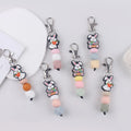 BPA Free Easter Bunny Silicone Keychain Rechargeable & Safe New Doll Pattern Bag Accessories Pendant Charm Keyring
