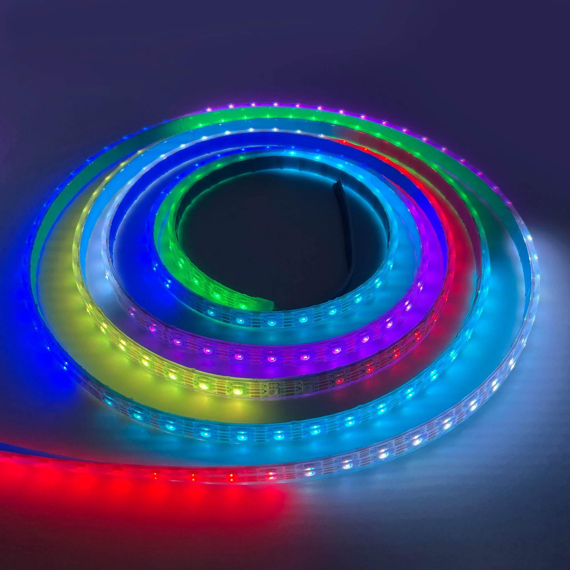 IC Led Strip Light RGB High Brightness WS2812B WS2815 SK6812 Addressable 30 60 144 IP68 Waterproof Copper Landscape 1 Years 85