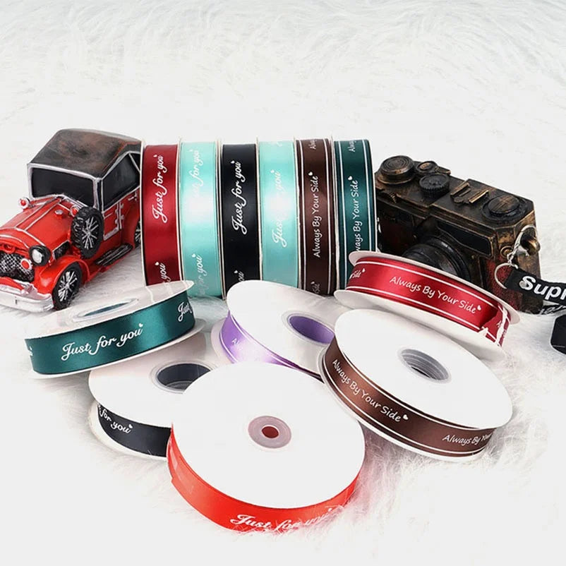 Factory Wholesale Customizable 3inch Polyester Satin Ribbon for Birthday Party Decoration High Tenacity Global Export
