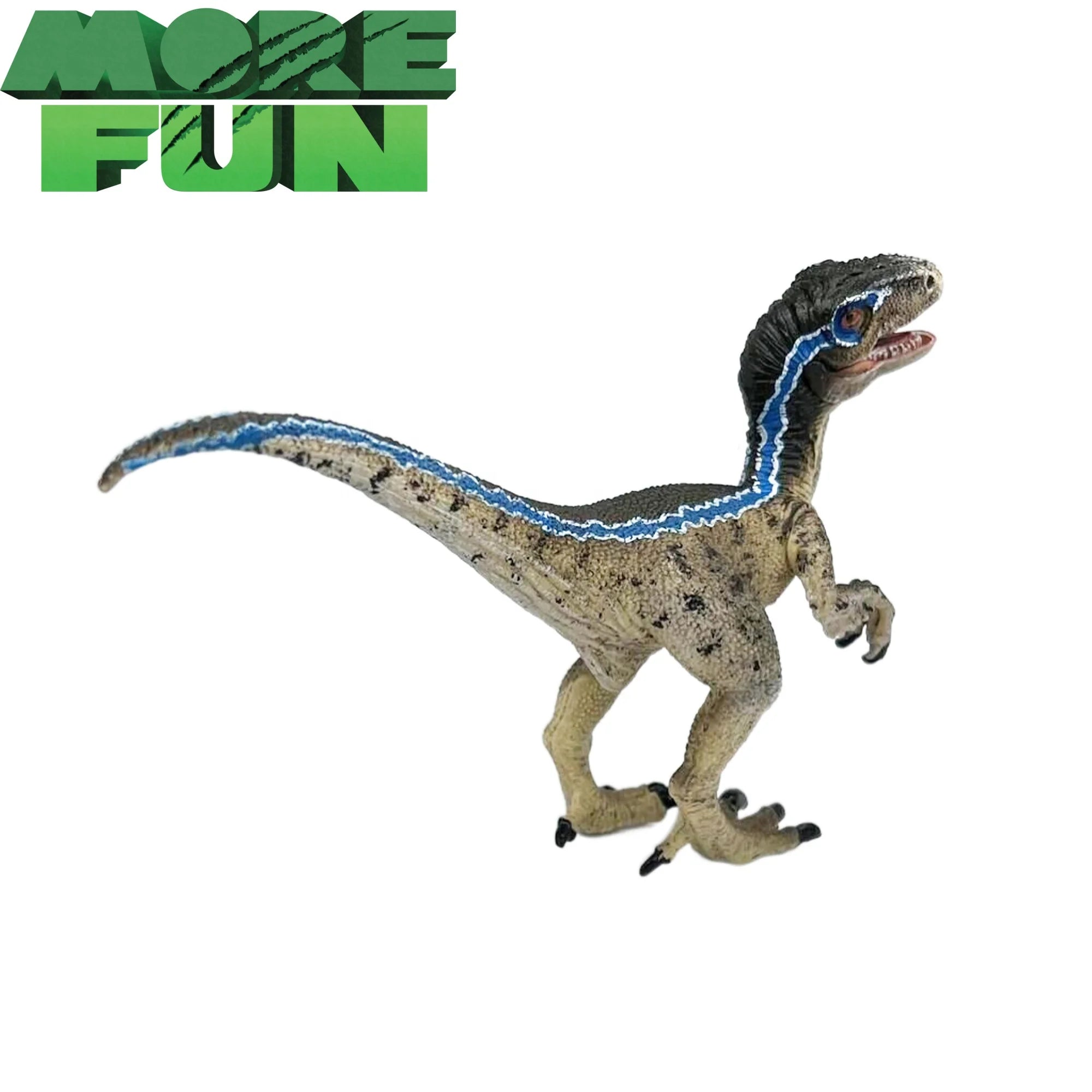 Animal Toys Dinosaur Figures Toys Realistic  Dino  Action  Figure Velociraptor Blue Plastic Toys Educational Play