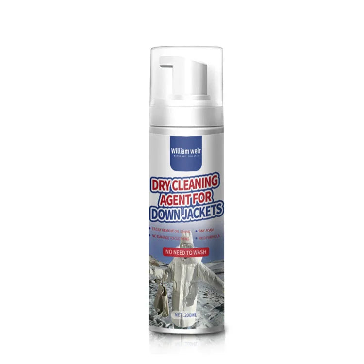 Hot Selling Down Jacket Foam Detergent Oil Stain  Detergent Dry Cleaning Agent