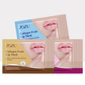 ZOZU Collagen Fruit Peach Milk Honey Lip Mask Sheets Hydrating Nourishing Anti-Chapping Lip Patch