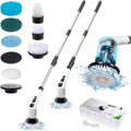 Shifx 2024 Wholesale 7-in-1 Electric Cleaning Brush Bathroom Extension Handle Spin Scrubber Cordless Cleaning Brushes