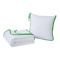 Custom Logo Car Travel 2-in-1 Quilt Blankets Sublimation Foldable Korean Style Pillow Cushion Knitted Plant Sofa Bed Blanket