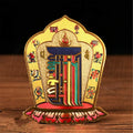 Tibetan Buddhist Kalachakra Amulet Sticker Gilded Wall Poster Home Decorative Object