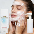 OEM Private Label Gentle Face Wash Foaming Facial Cleanser Mineral-Based Makeup Remover Amino Acid Cleaning Mousse Skin Care