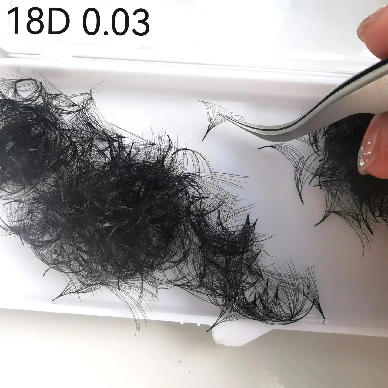 Lashes Loose Promade Fans 0.05 0.03 8d 9d 10d 12d 13d 14d 16d 18d 20d 3D - 6d 7d  0.7 Premade Volume Fans  Eyelash Extension