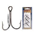 Newbility Wholesale Fishing Tackle 2# 4# 8# 4X Strength Treble Fishing Hook With Barbed Hook