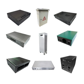 Factory Direct Sheet Metal Stamping Stainless Steel Enclosure Brushed Electrical Metal Box Laser Metal Cutting Bending Chassis