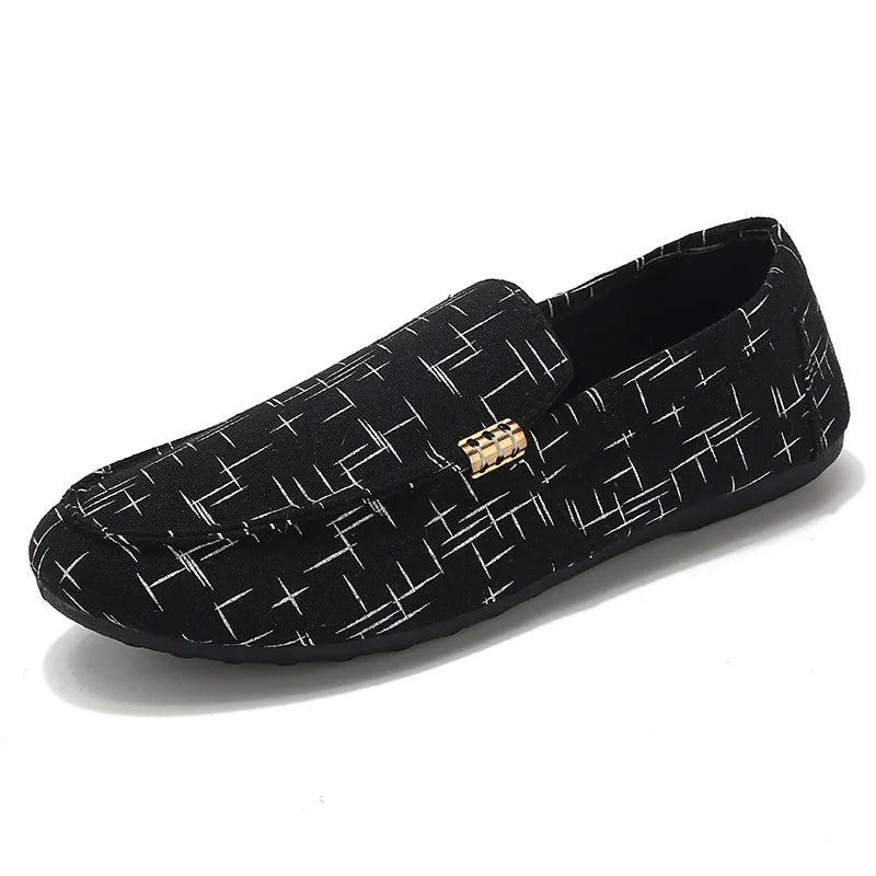Spring Men's Casual Shoes Hot Shoes Men's Bean Shoes Men's Lazy Breathable Boots