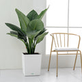 BRICE 12inch Tuinpotten Large Pots and Vases Self-watering Garden Planter Big Plastic Pots Outdoor Large Plastic Tall Plant Pots