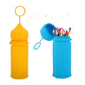 Children Roll Organization Standing Pencil Case Silicone With Stationery