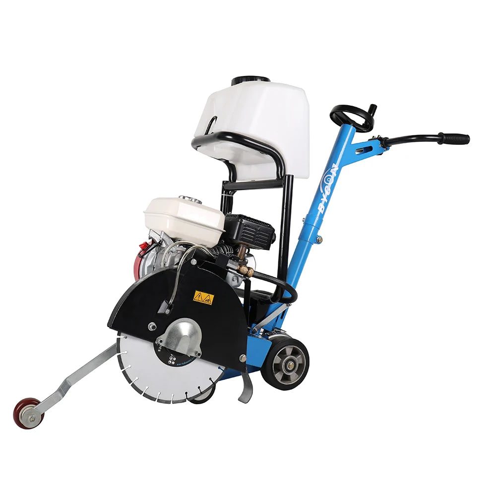 DFS-350 9HP Gasoline Powered Floor Saw Wet Cutting 140mm Depth Concrete Road Cutting Machine