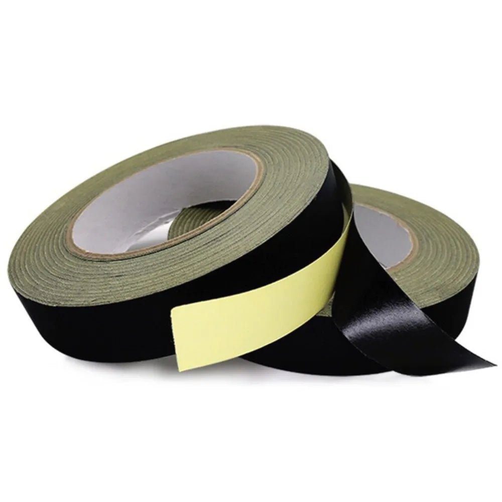 Black Acrylic Adhesive Insulating Acetate Cloth Tape for Automotive Wiring Harness Stage Cable Fixed Package Wire Die Cut Type