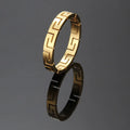 Wholesale Stainless Steel the Great Wall Texture Finger Ring Jewelry Unisex Men and Women Fashion Accessories China Supplier