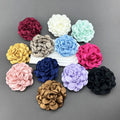 BOXUAN Korean 10cm Sponge Flower Fabric Three-dimensional Flower Pin Handmade Wedding Engagement Brooch