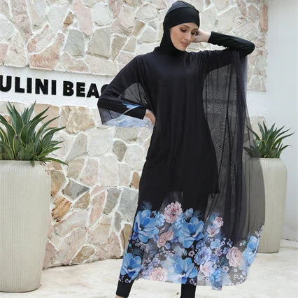 MOTIVE FORCE Wholesale Modern Design Custom Muslim Swimwear Cover up Swim Wear Traditional Muslim Clothing Swimwear for Women