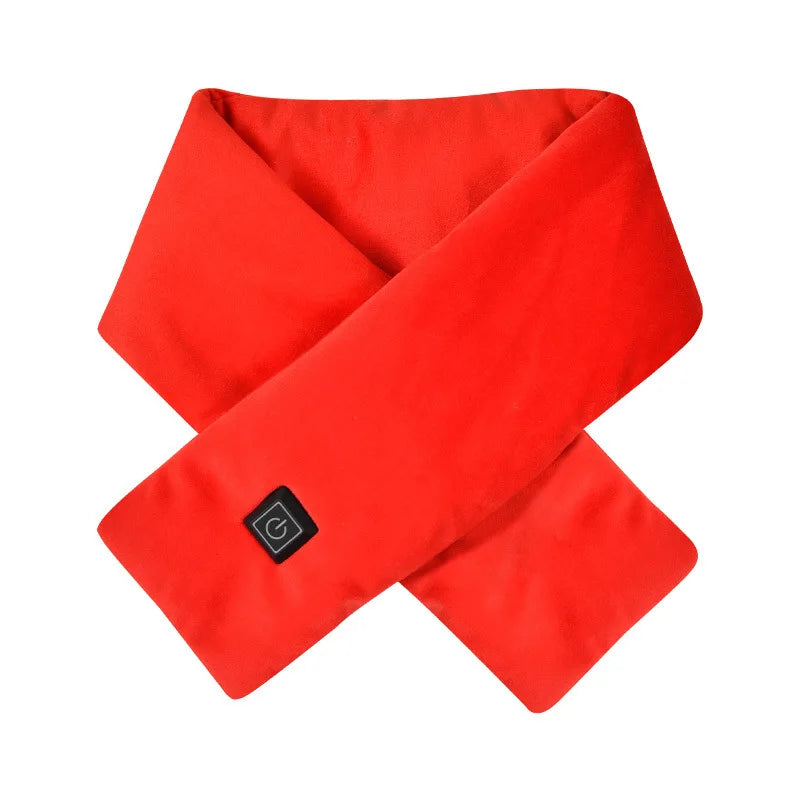 Multi Color USB Winter Neck Heating Scarf Warmer Rechargeable USB Heated Scarf Battery Heated Scarf