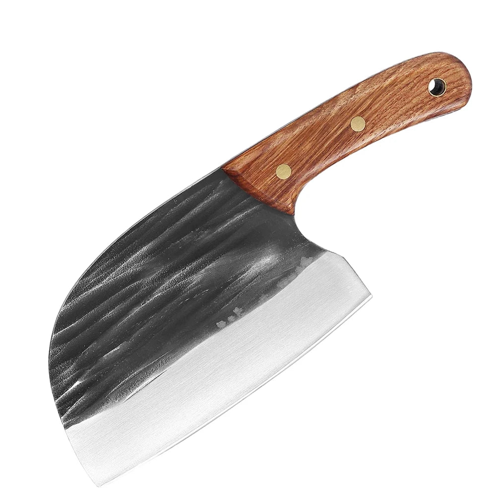 XITUO Handmade Knife High-carbon Clad Steel Super Butcher Cutting Cleaver Knife Custom Kitchen Knives Outdoor Hunting Tools