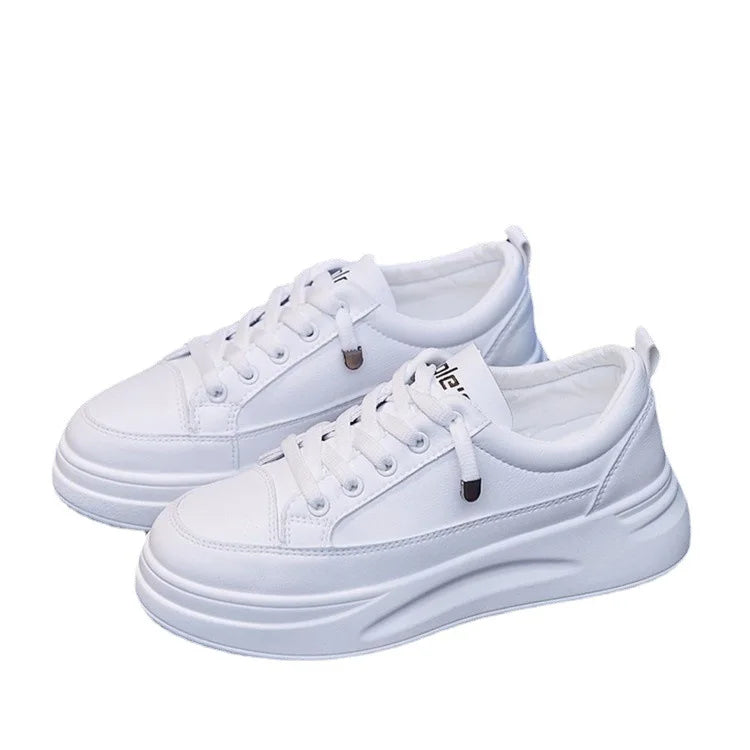 Plate Shoes Thick Bottom White Shoes Women's New Student Platform Casual Shoes Dailt Life Sneakers Party Sports