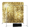 Factory Customized 8ft Event Backdrop Aluminum Frame Backdrop Heat Transfer Tension Fabric for Photography and Wedding Events