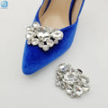 Decorative Crystal Removable Shoe Clip Charms for Ladies High Heel Wedding Shoe Buckle Accessories