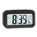 Hot ABS Alarm Clock with Large Digital LCD Display Features Snooze Function and Calendars