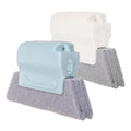 Plastic Window Track Cleaner with Window Groove Cleaning Brush and Gap Cleaning Sponge Cloth for Window Maintenance