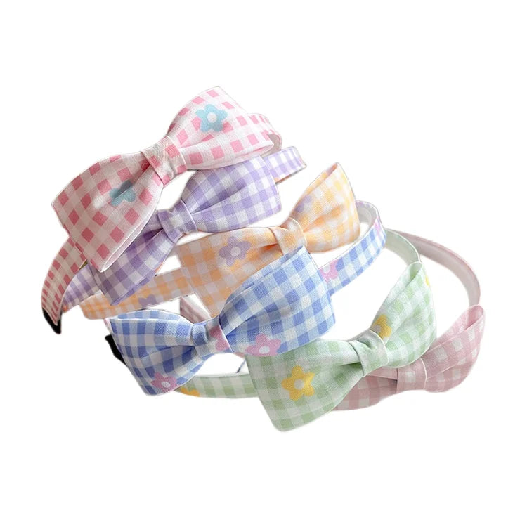 Cute Flower Bows Headband for Baby Kids Fashion Hairband Accessory Wholesale Children's Hair Accessories