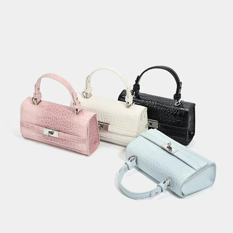 Wholesale Elegance Young Hand Bags Ladies Mini Shoulder Bags Pu Leather 2025 Fashion Girl Handbag