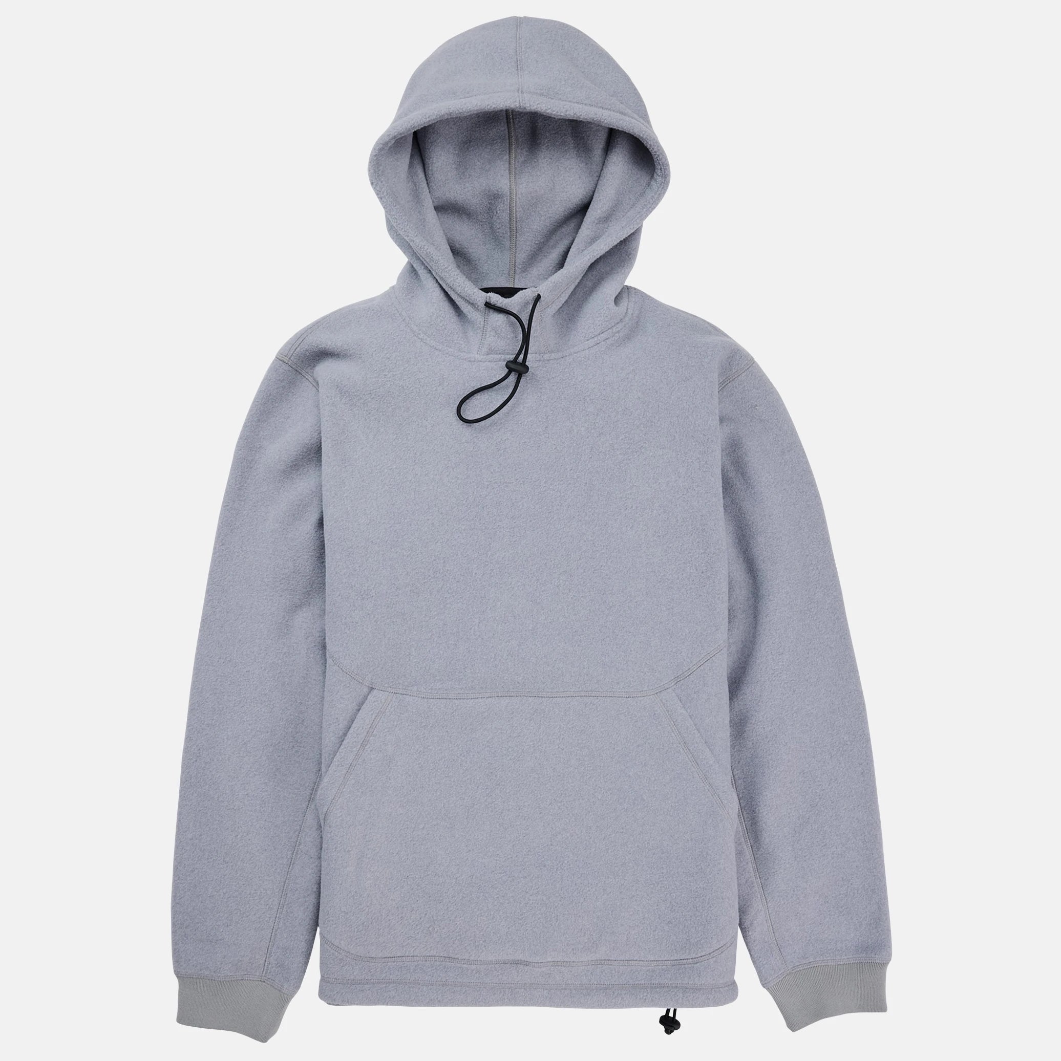 New Arrival Men's Technical Hooded Pullover Sweatshirts Soft Polar Fleece Adjustable Hem Sweatshirts