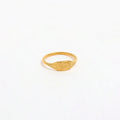 Fenny 18K Gold Plated Wholesale Waterproof Geometric Pattern Stylish Stainless Steel Finger Ring Trendy for Women