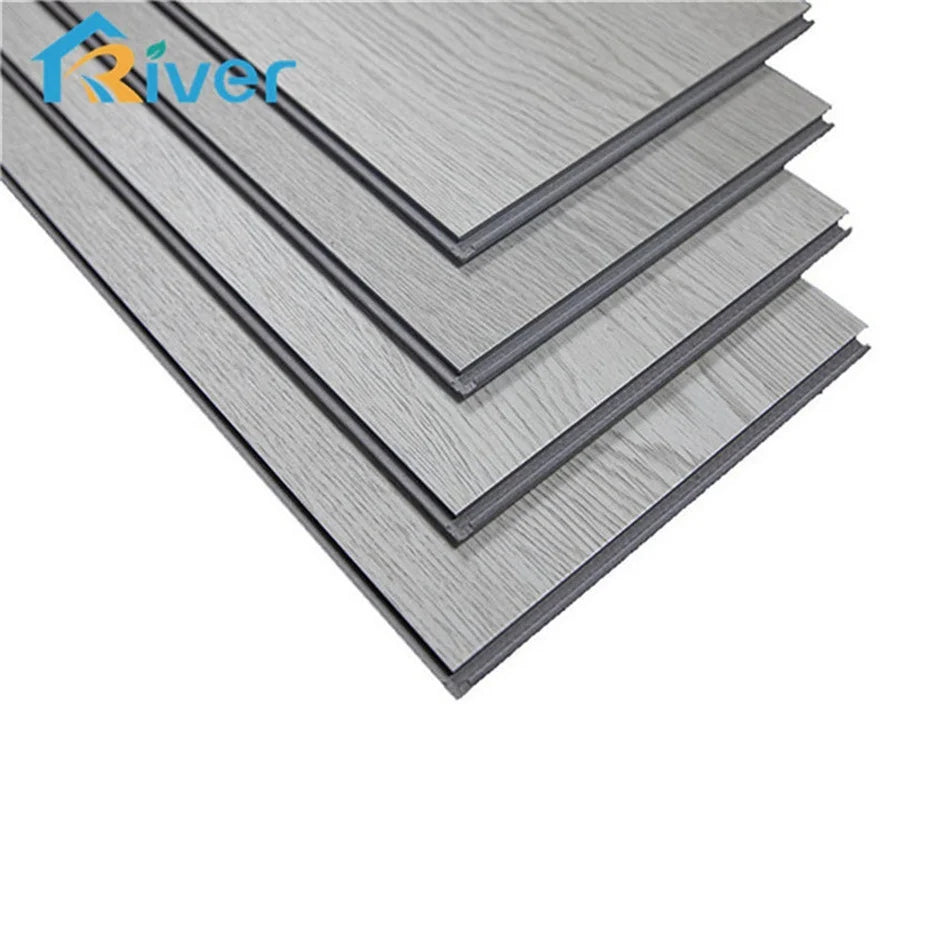 3.2 mm SPC Floor Tile Wood Texture Waterproof Click Vinyl Flooring Virgin Materials Plastic Flooring